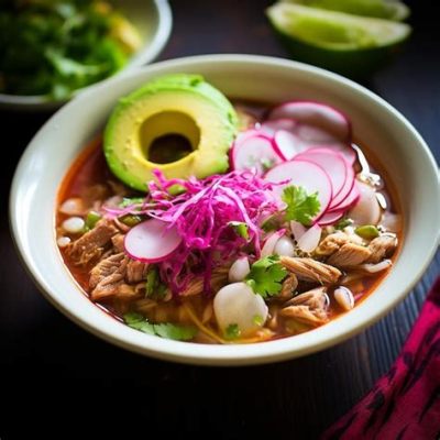  Pozole! A Hearty Mexican Stew Brimming with Flavor and Textural Complexity