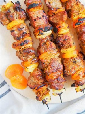  Sosaties? Juicy Grilled Meat Skewers Drizzled with Aromatic Spices and Savory Sauce!